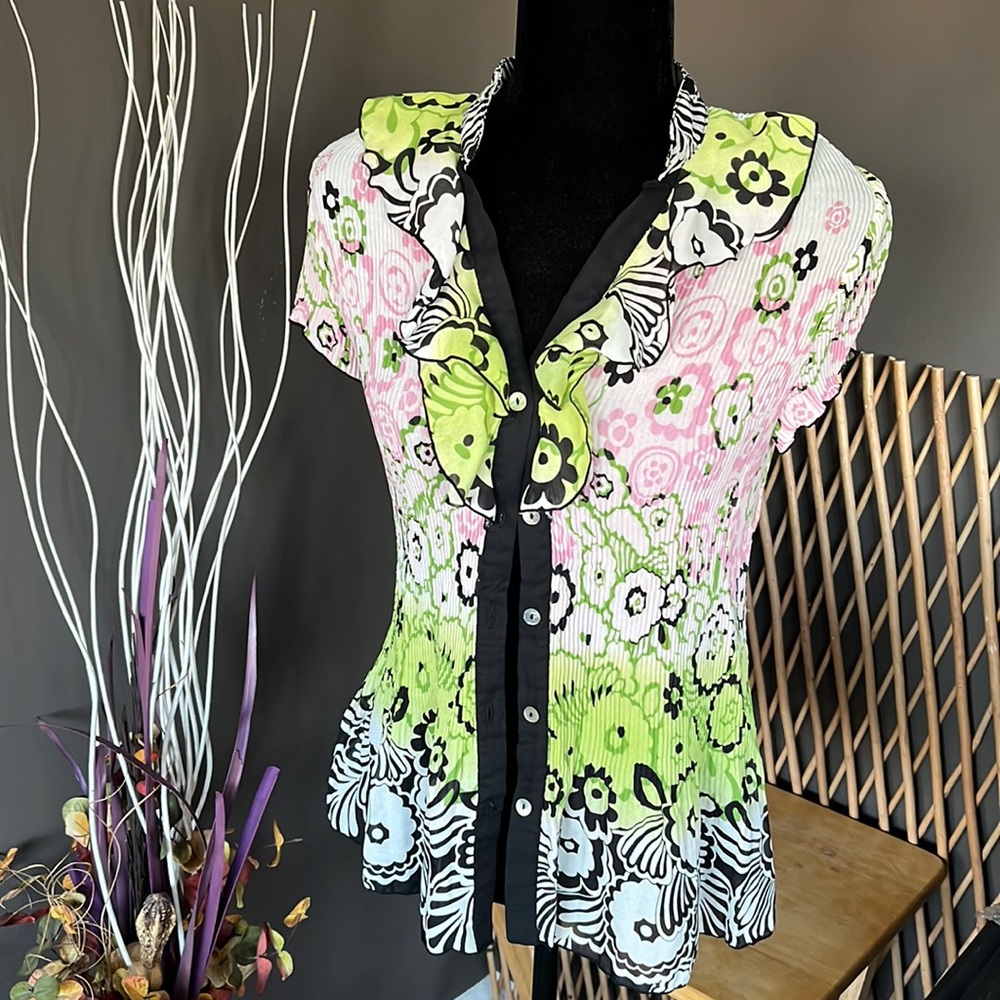 Spring Floral Blouse by Nicola